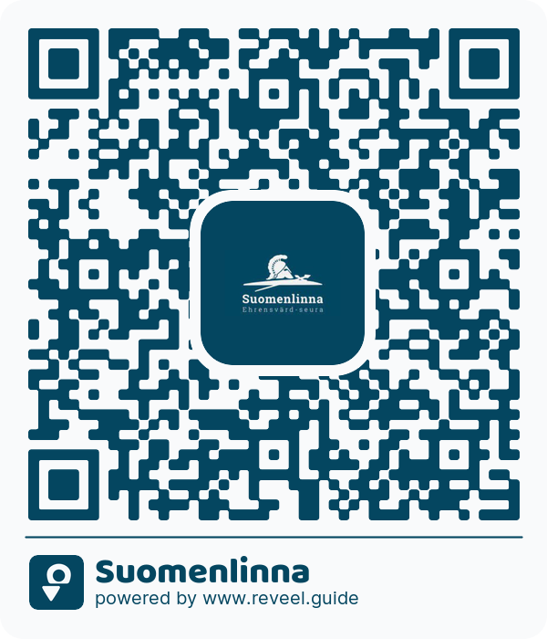 Image of the QR linking to the Suomenlinna