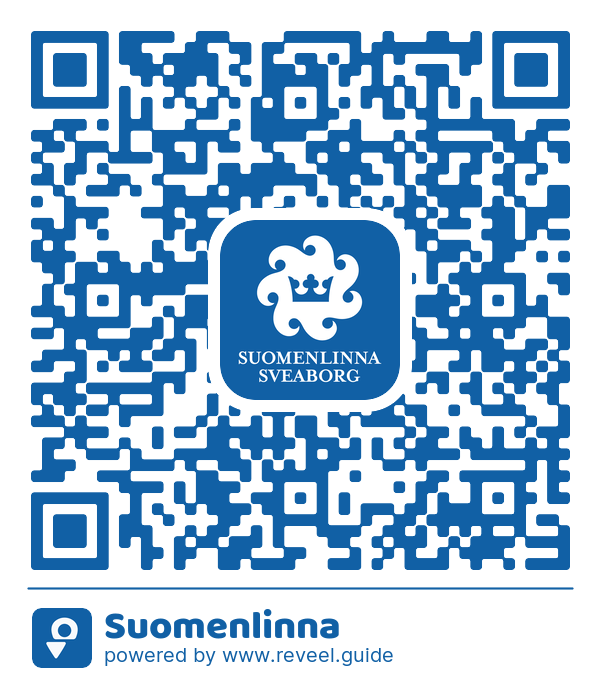 Image of the QR linking to the Suomenlinna