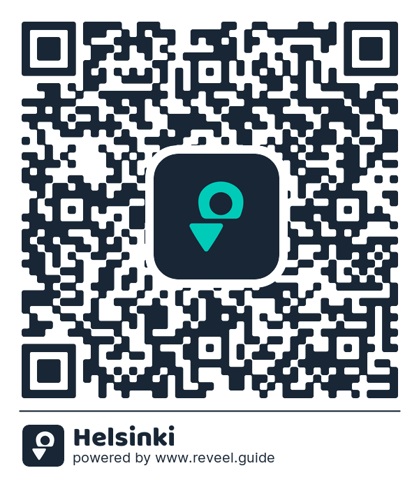 Image of the QR linking to the Helsinki