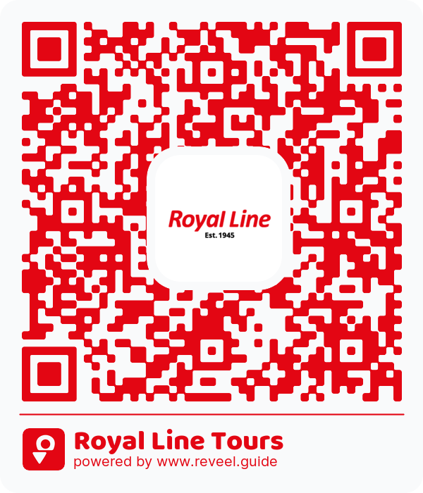 Image of the QR linking to the Royal Line Tours