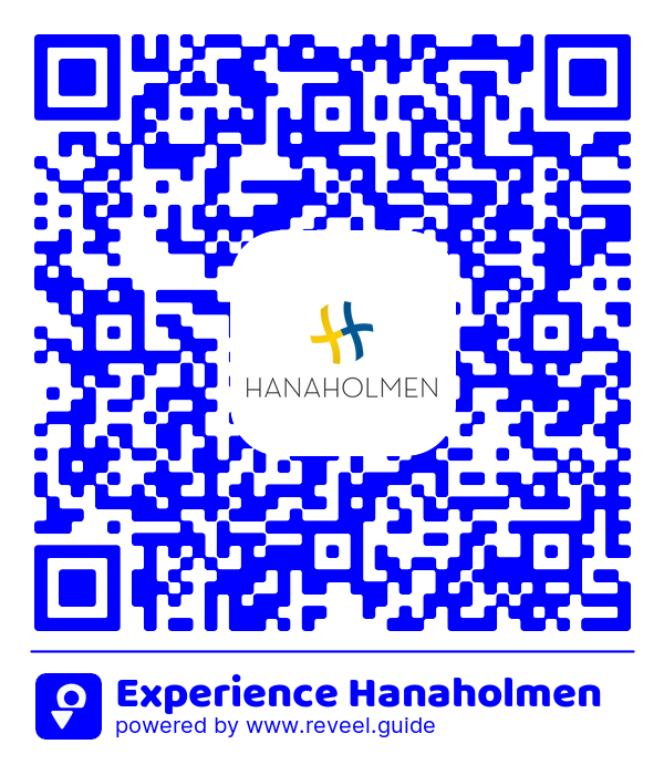 Image of the QR linking to the Experience Hanaholmen