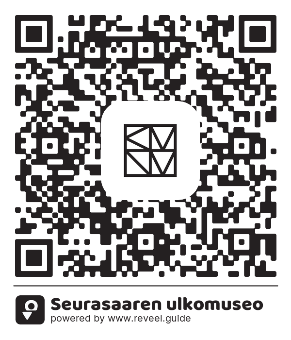 Image of the QR linking to the Seurasaaren ulkomuseo