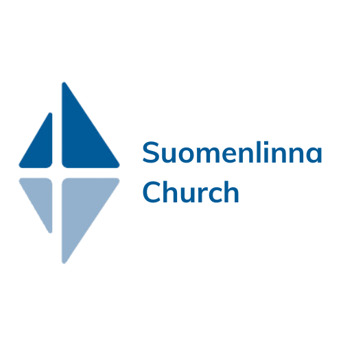 Image of the logo for the guidebook Suomenlinna Church