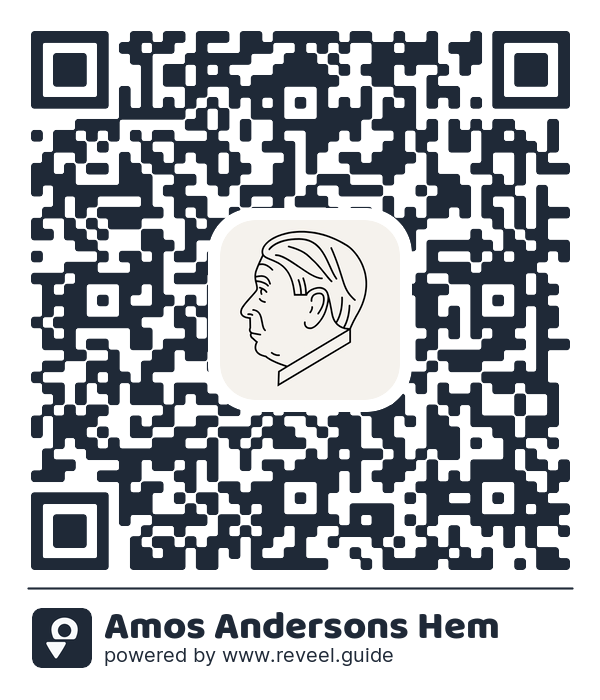 Image of the QR linking to the Amos Andersons Hem