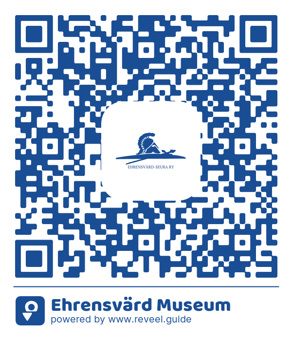 Image of the QR linking to the Ehrensvärd Museum