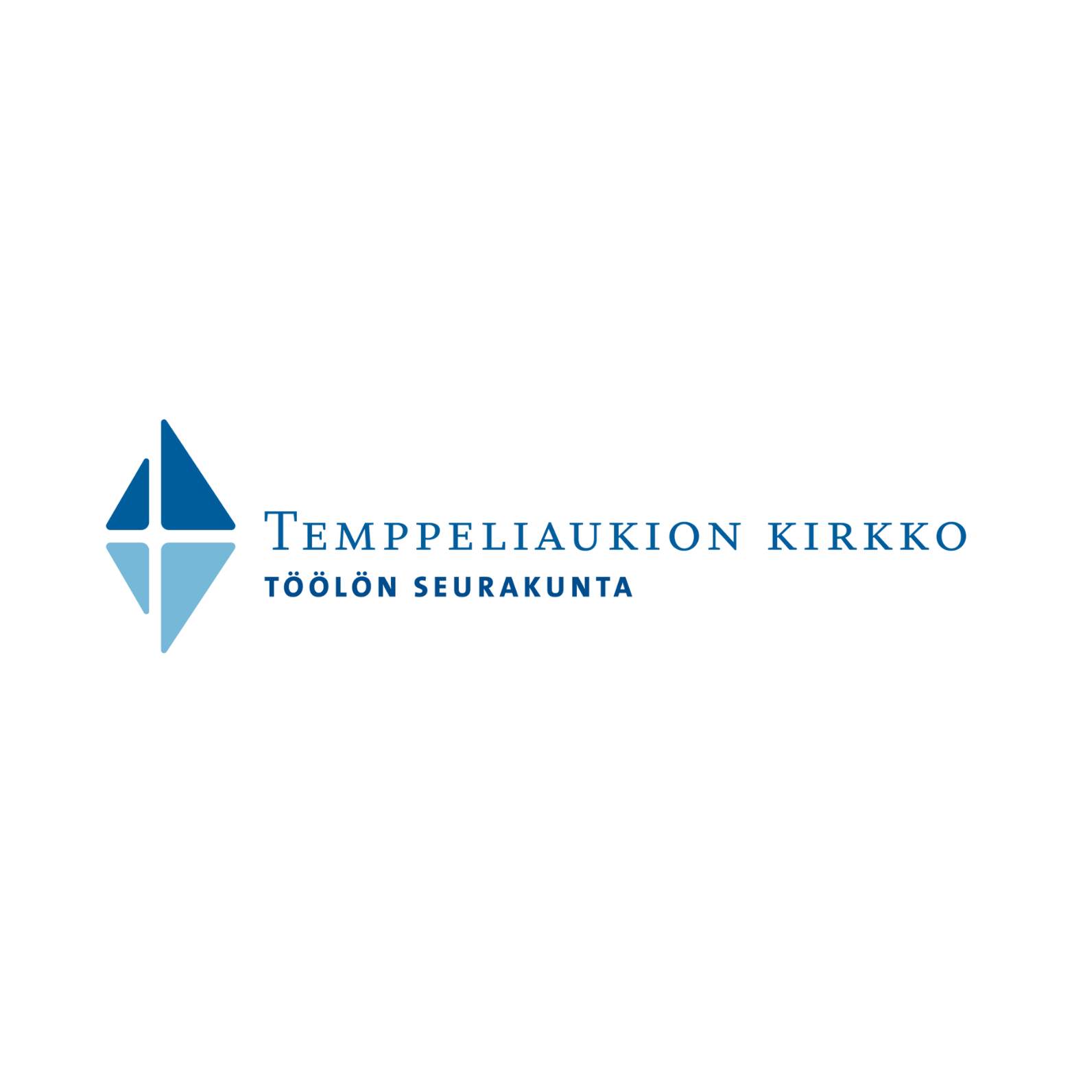Image of the logo for the guidebook Temppeliaukio Church 