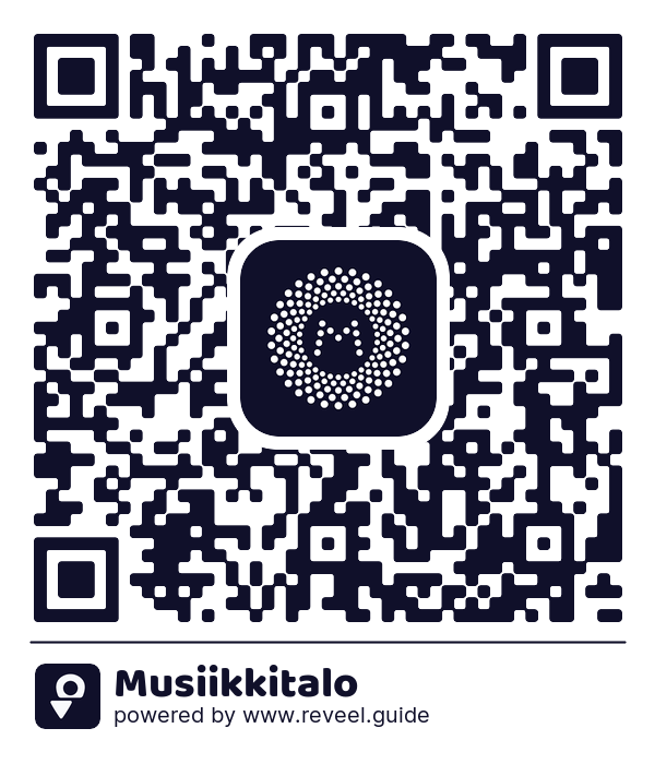 Image of the QR linking to the Musiikkitalo