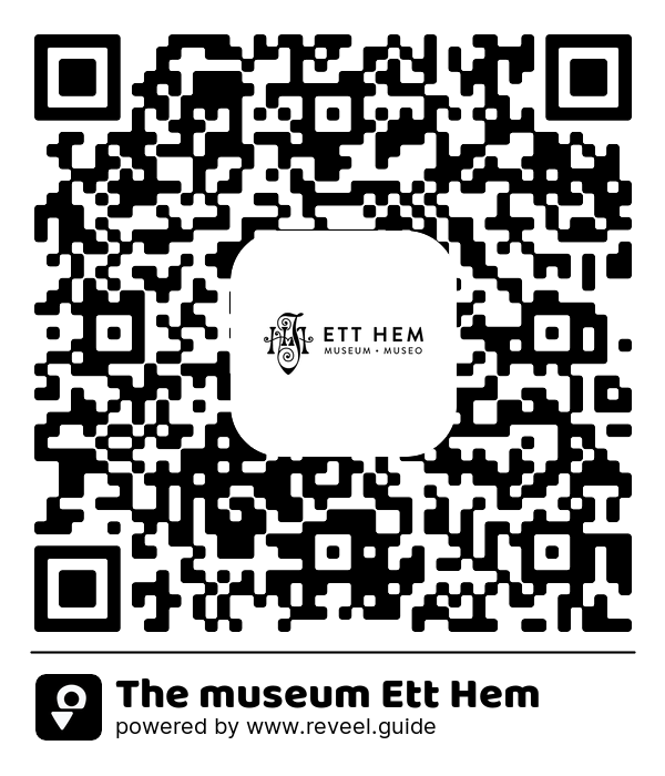 Image of the QR linking to the The museum Ett Hem