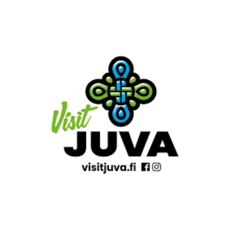 Image of the logo for the guidebook Juva Visitor Guide