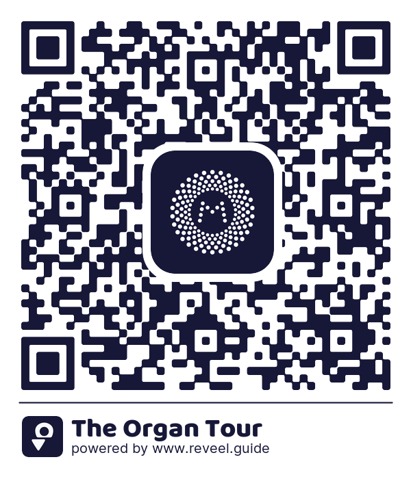 Image of the QR linking to the The Organ Tour