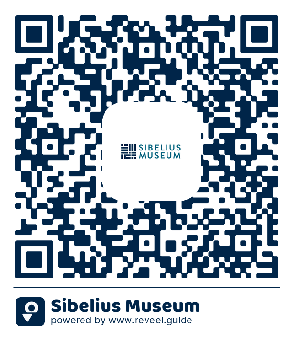 Image of the QR linking to the Sibelius Museum
