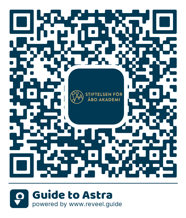 Image of the QR linking to the Astra-opas