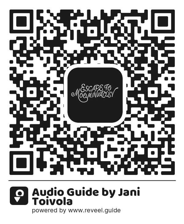 Image of the QR linking to the Audio Guide by Jani Toivola