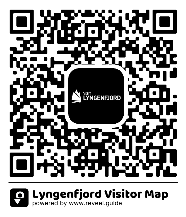 Image of the QR linking to the Lyngenfjord Visitor Map