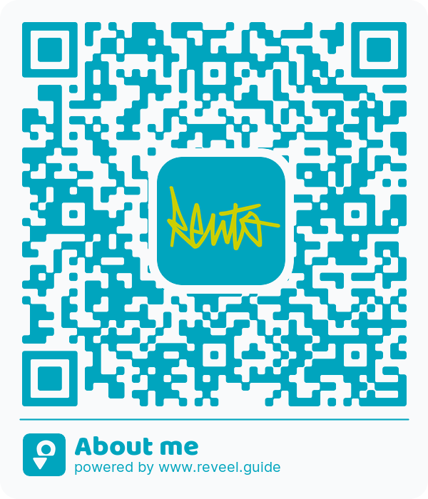 Image of the QR linking to the About me