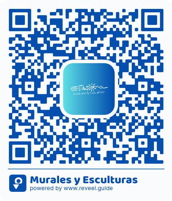 Image of the QR linking to the Murals and Sculptures