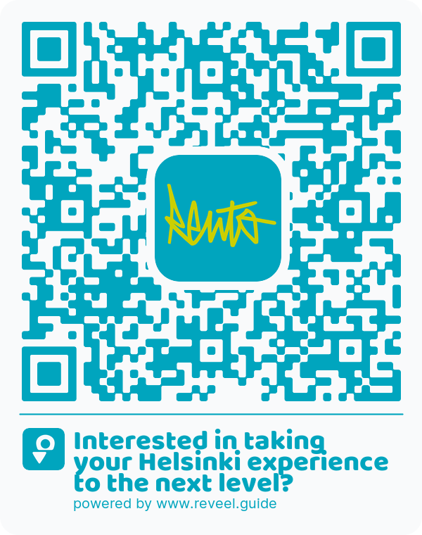 Image of the QR linking to the Interested in taking your Helsinki experience to the next level?