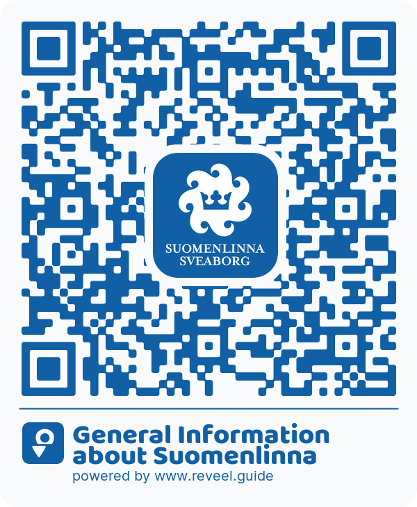 Image of the QR linking to the General Information about Suomenlinna