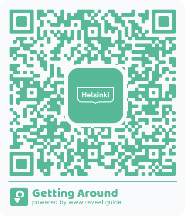 Image of the QR linking to the Getting Around