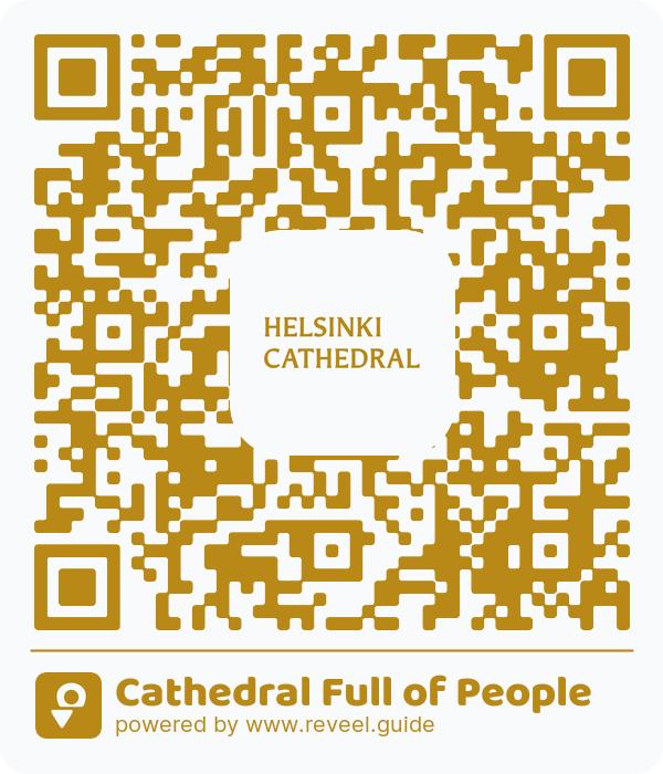 Image of the QR linking to the Cathedral Full of People