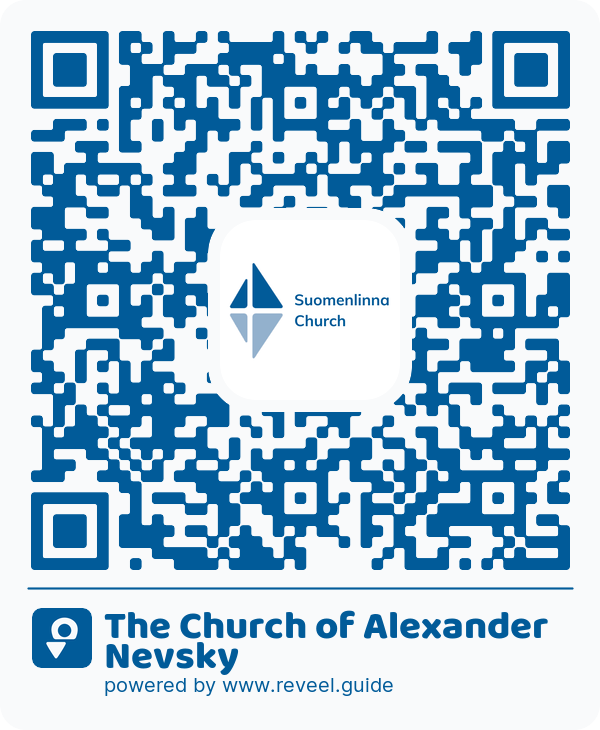 Image of the QR linking to the The Church of Alexander Nevsky