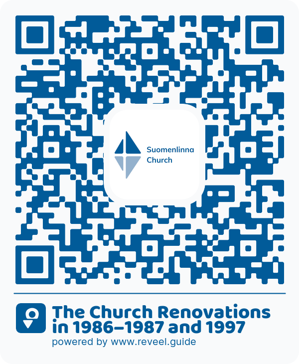 Image of the QR linking to the The Church Renovations in 1986–1987 and 1997