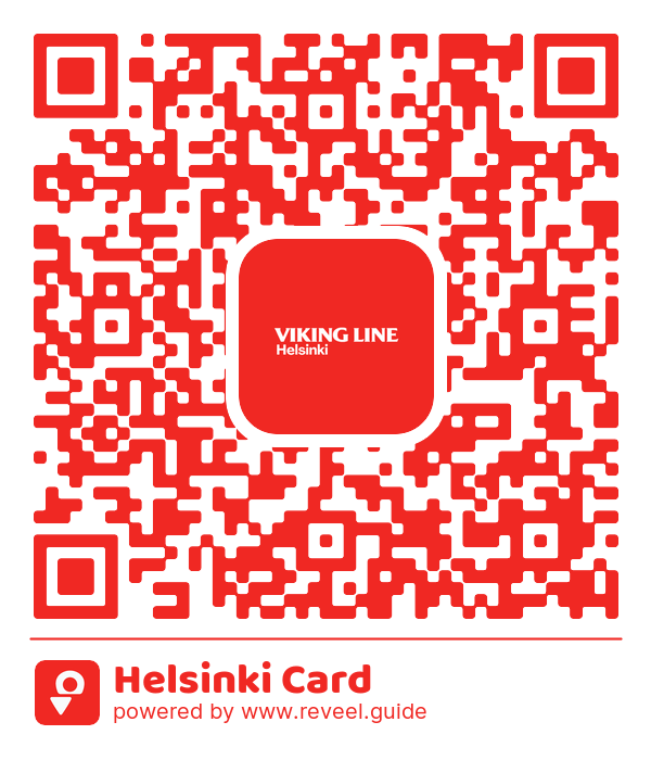 Image of the QR linking to the Helsinki Card