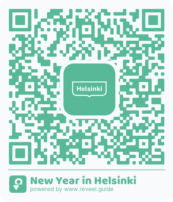 Image of the QR linking to the New Year in Helsinki