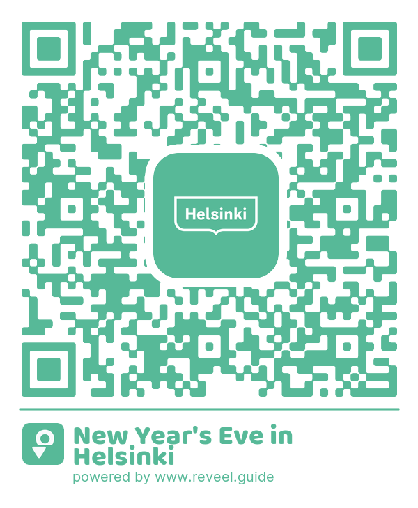 Image of the QR linking to the New Year's Eve in Helsinki