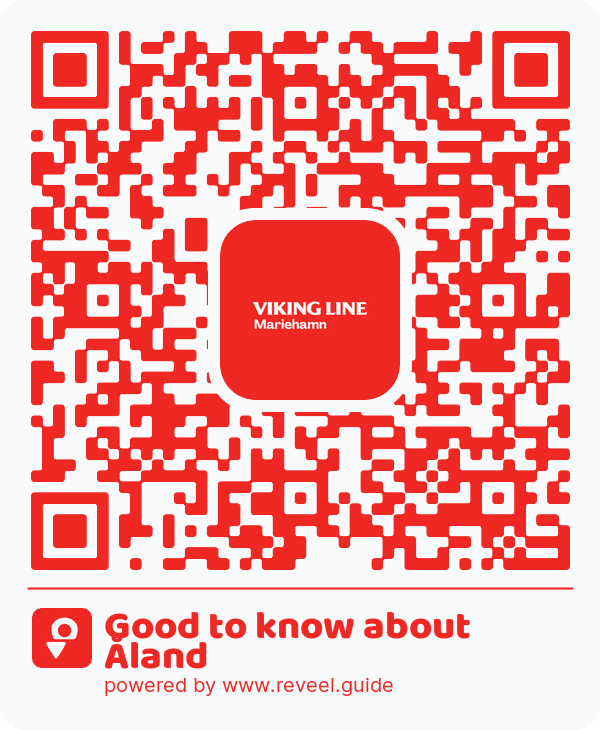 Image of the QR linking to the Good to know about Åland