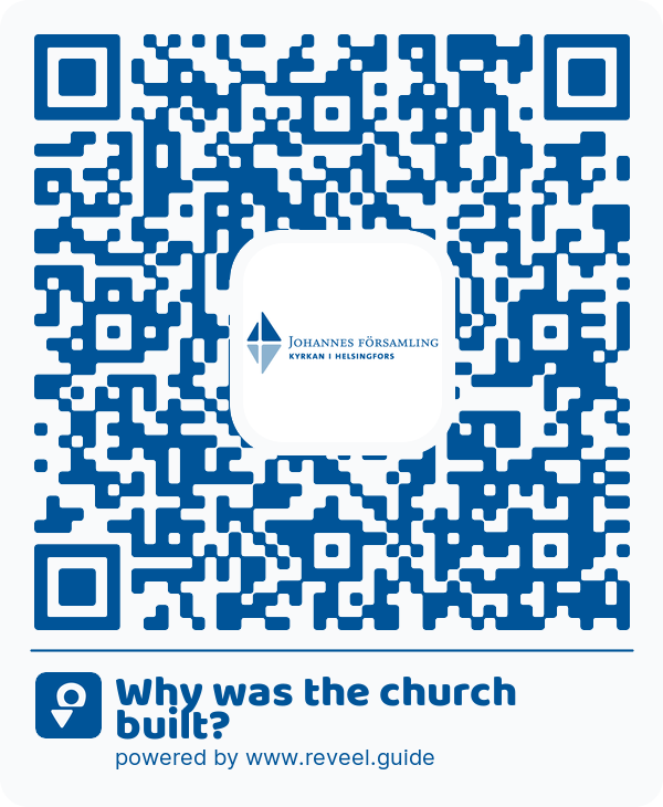 Image of the QR linking to the Why was the church built?