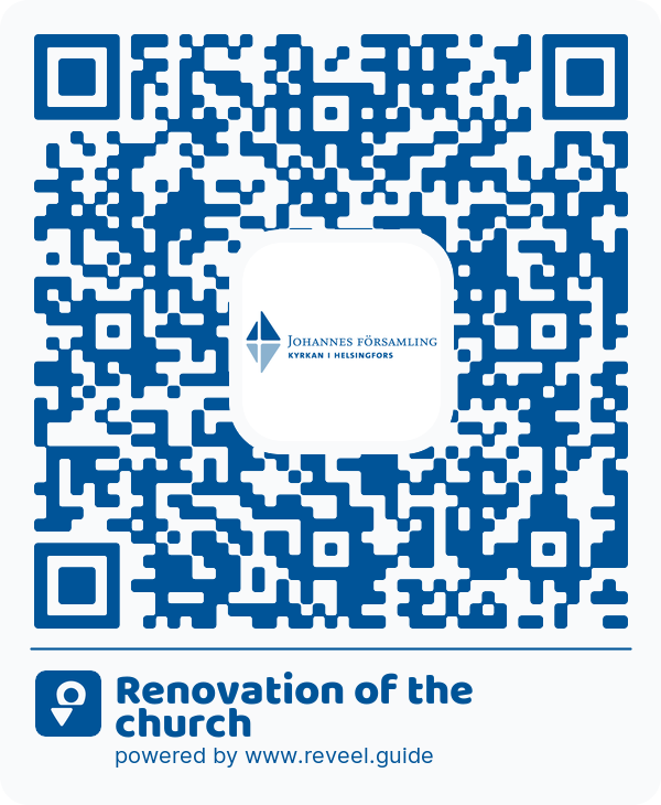 Image of the QR linking to the Renovation of the church