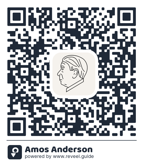 Image of the QR linking to the Amos Valentin Anderson