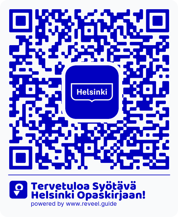 Image of the QR linking to the Welcome to the Feast Helsinki guidebook!