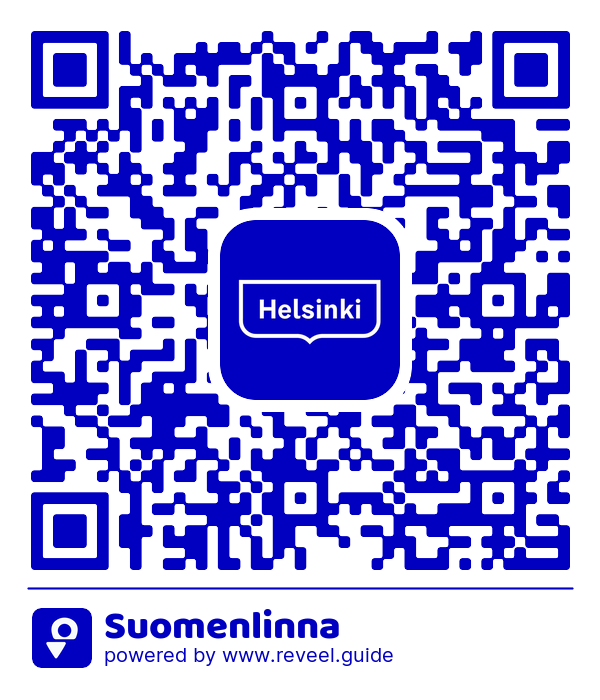 Image of the QR linking to the Suomenlinna