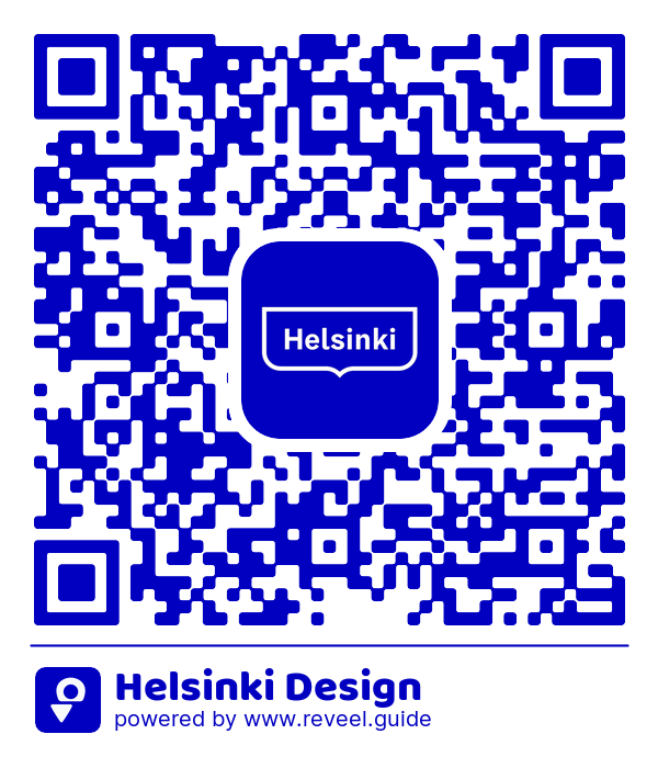 Image of the QR linking to the Helsinki Design