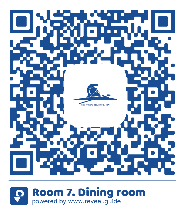 Image of the QR linking to the Room 7. Dining room