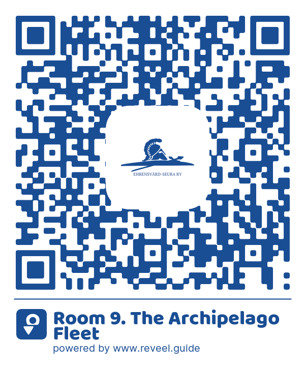 Image of the QR linking to the Room 9. The Archipelago Fleet