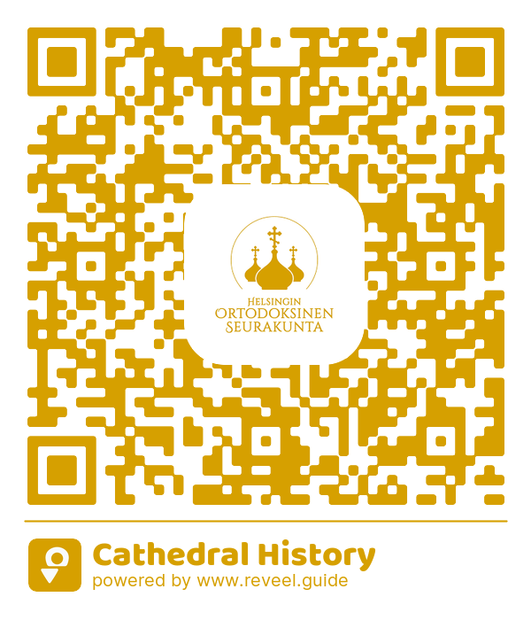 Image of the QR linking to the Cathedral History