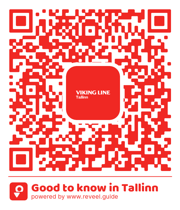Image of the QR linking to the Good to know in Tallinn