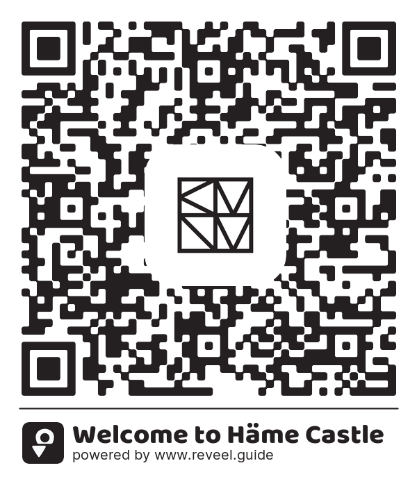 Image of the QR linking to the Welcome to Häme Castle