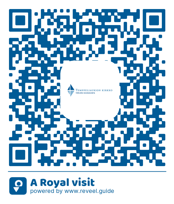 Image of the QR linking to the A Royal visit