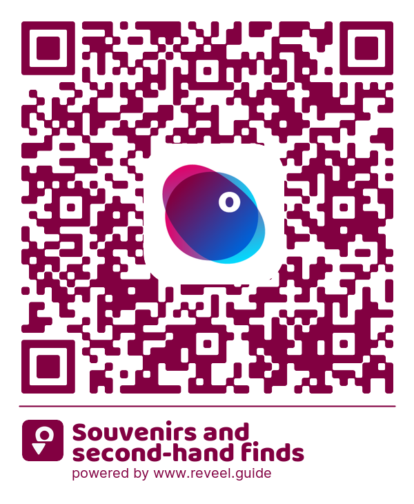 Image of the QR linking to the Souvenirs and second-hand finds  