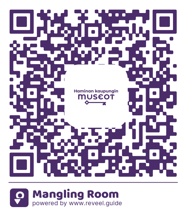 Image of the QR linking to the Mangling Room