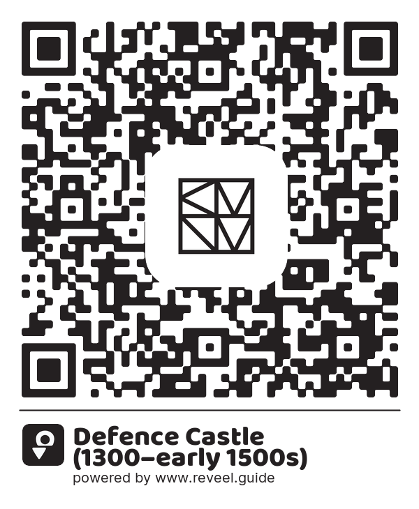 Image of the QR linking to the Defence Castle (1300–early 1500s)