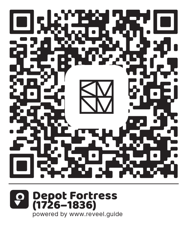 Image of the QR linking to the Depot Fortress (1726–1836)