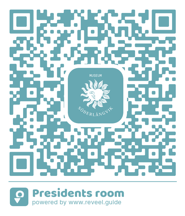 Image of the QR linking to the Presidents room