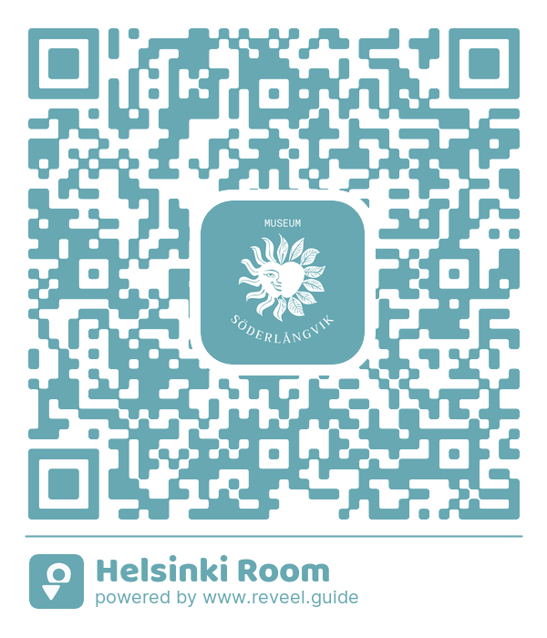 Image of the QR linking to the Helsinki Room