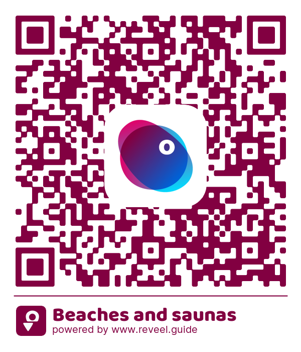 Image of the QR linking to the Beaches and saunas 