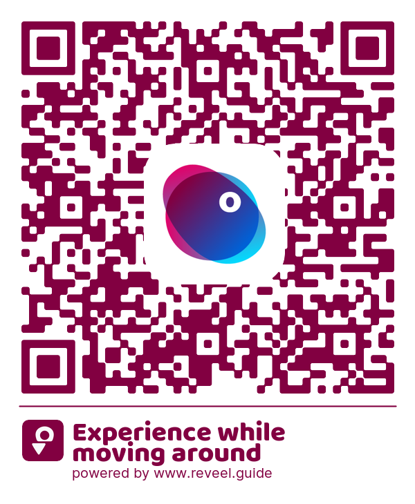 Image of the QR linking to the Experience while moving around 